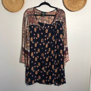 Boho Floral Dress